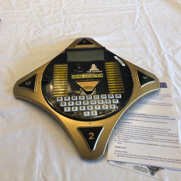 Deal Or No Deal NBC Electronic Game Irwin Toys 1-4 Players - Picture 2 of 7